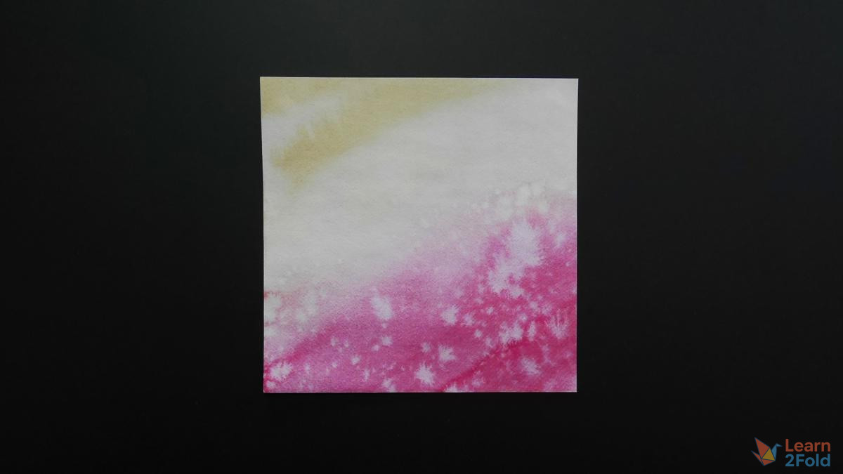 origami 8-petal flower