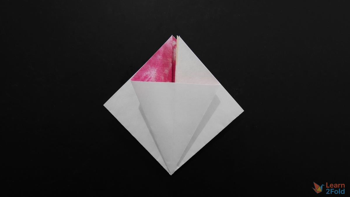 origami 8-petal flower