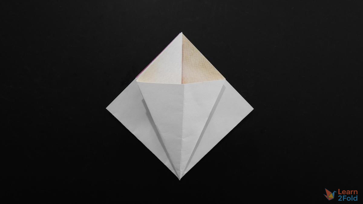 origami 8-petal flower