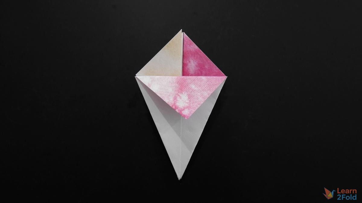 origami 8-petal flower