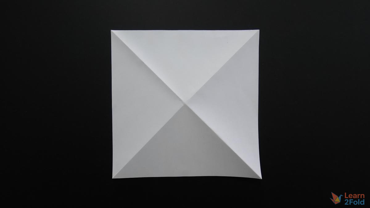 origami 8-petal flower