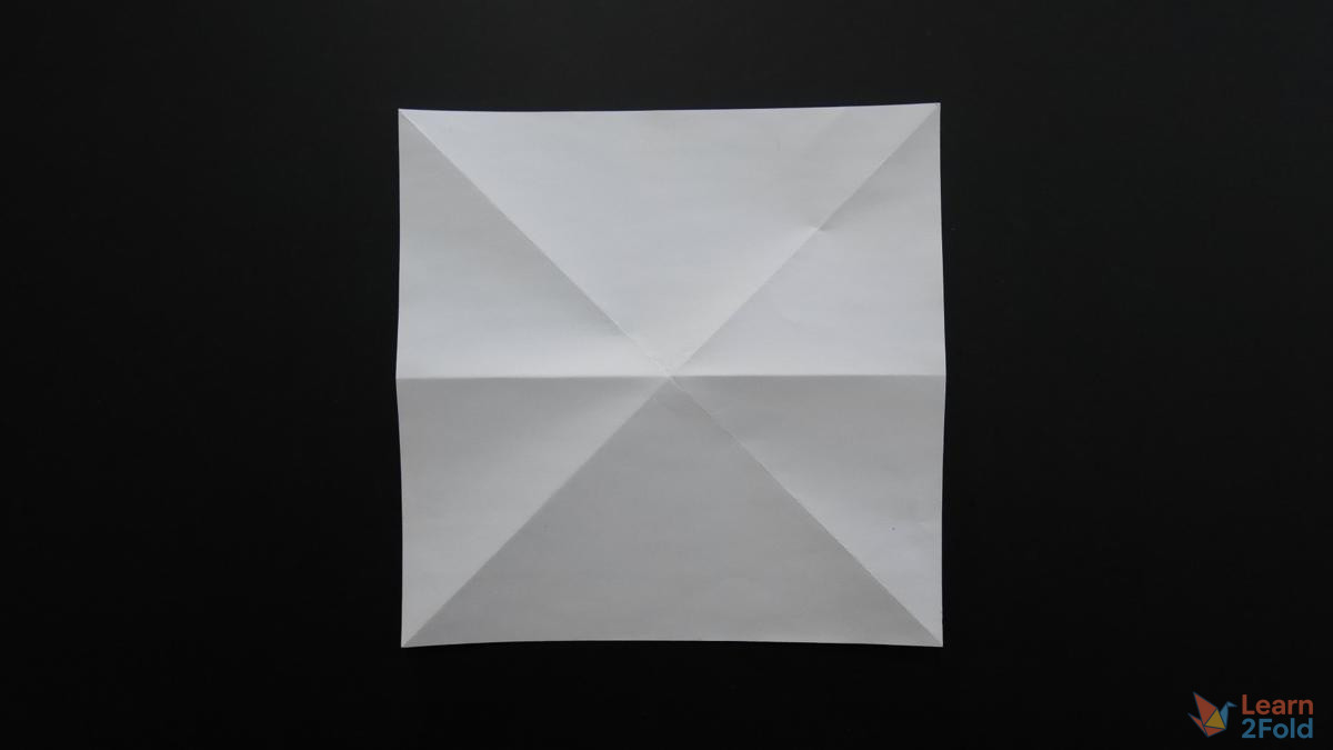 origami 8-petal flower