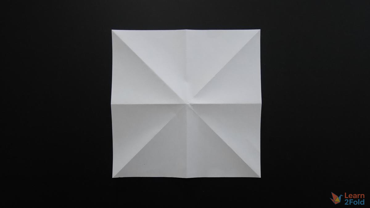 origami 8-petal flower