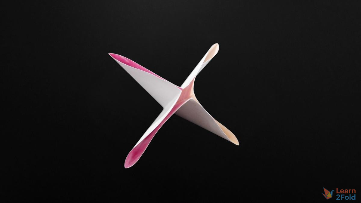 origami 8-petal flower