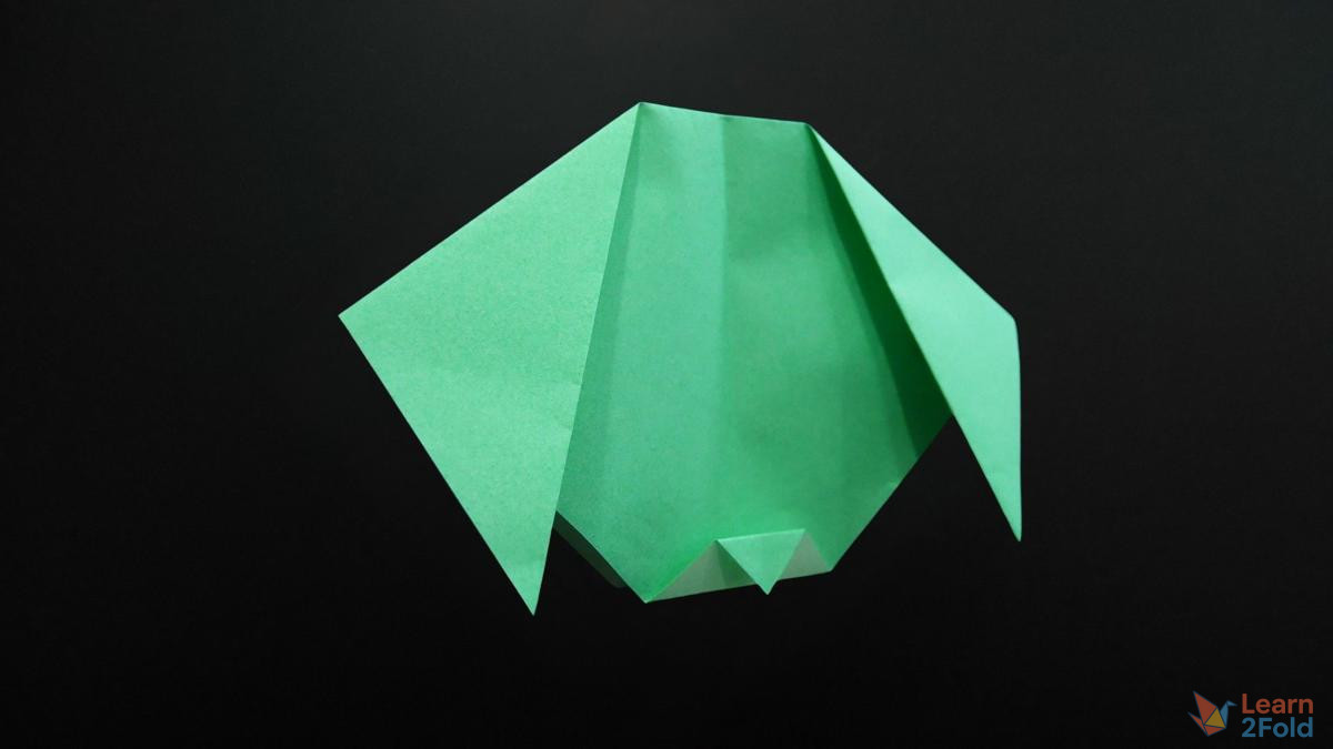 origami dog