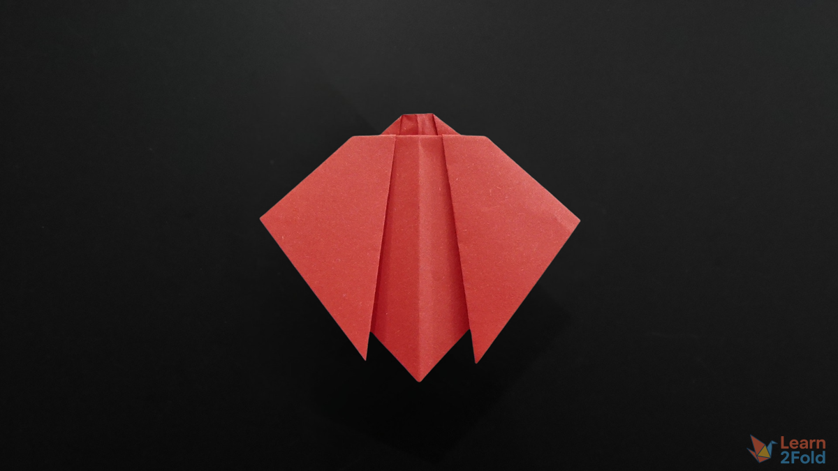 origami ladybug