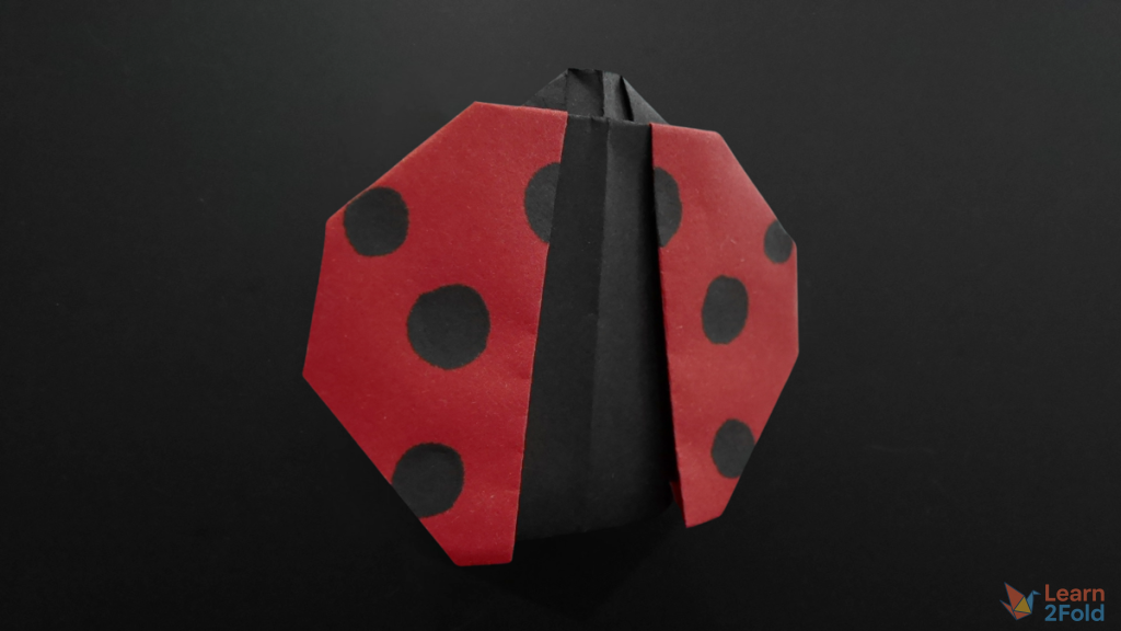 How To Fold An Origami Ladybug - Learn2Fold