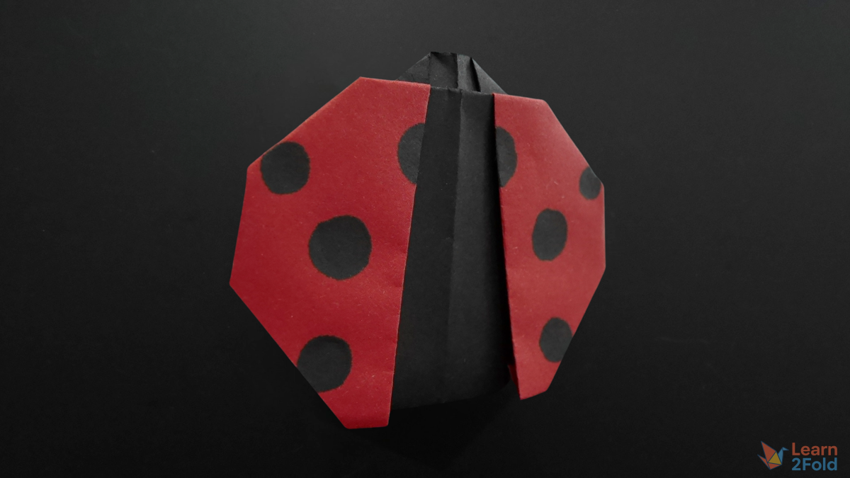 origami ladybug