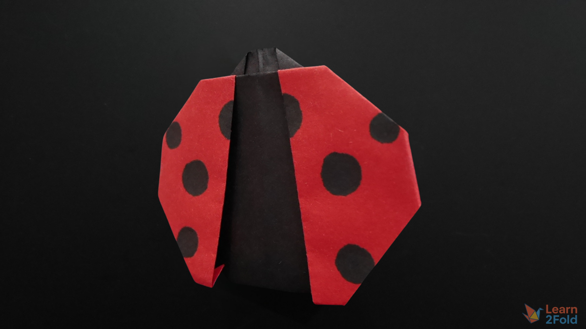 origami ladybug