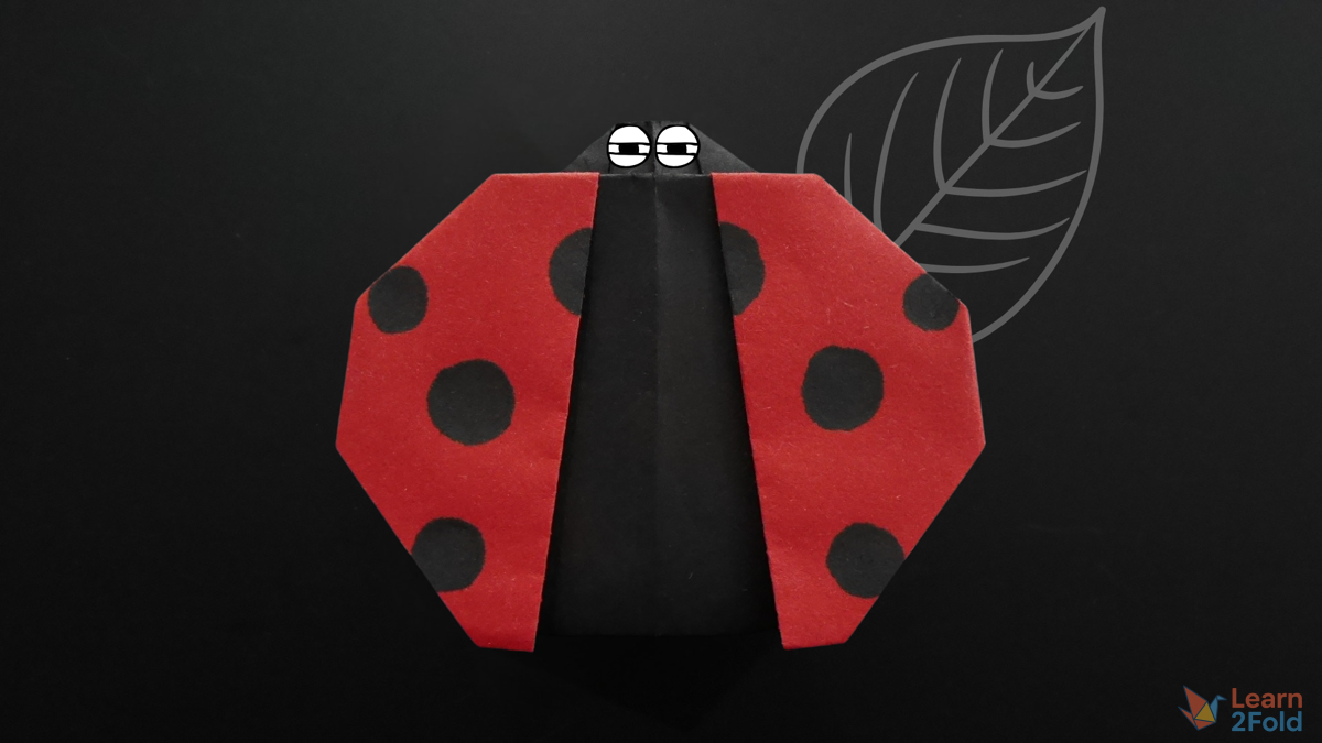 origami ladybug