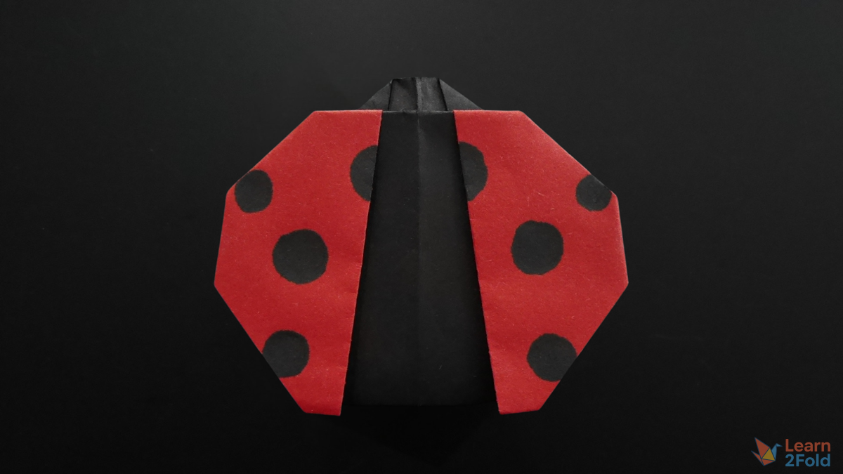 origami ladybug