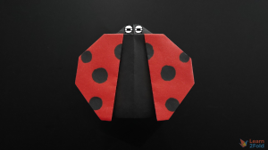origami ladybug