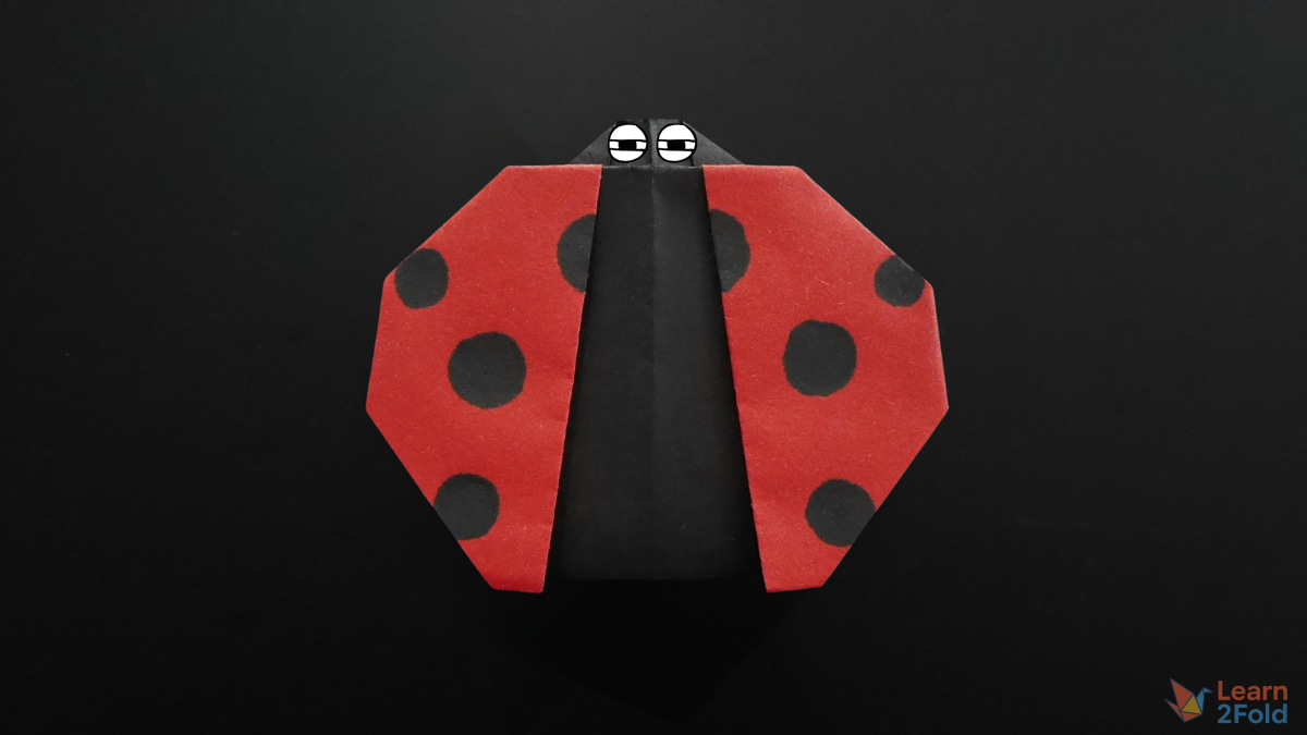 origami ladybug
