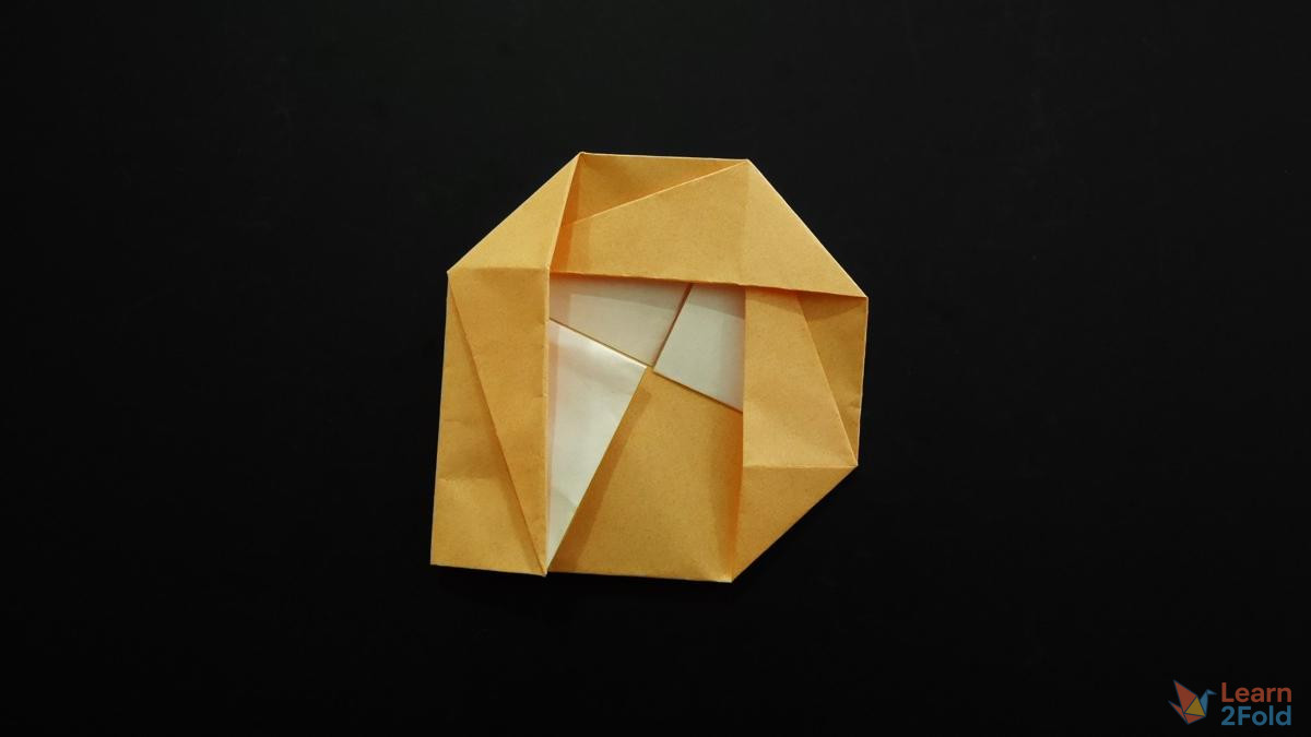 Origami Camellia Flower (29) Origami Camellia Flower