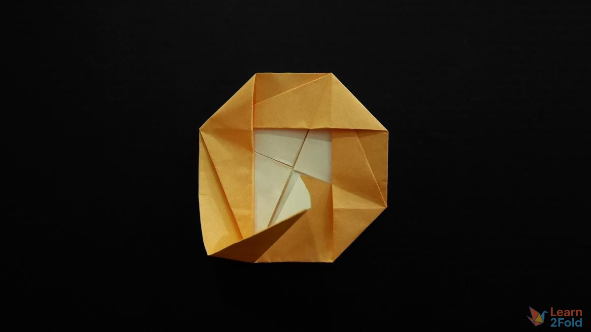 Origami Camellia Flower (35) Origami Camellia Flower