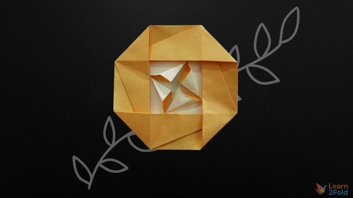 Origami Camellia Flower (39) Origami Camellia Flower