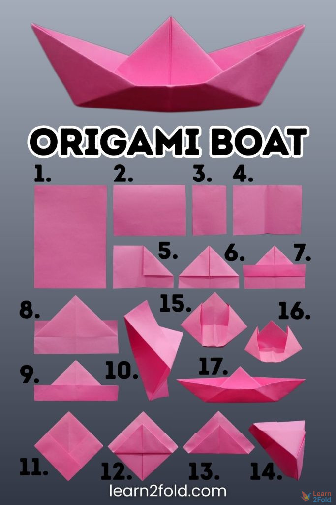 origami boat