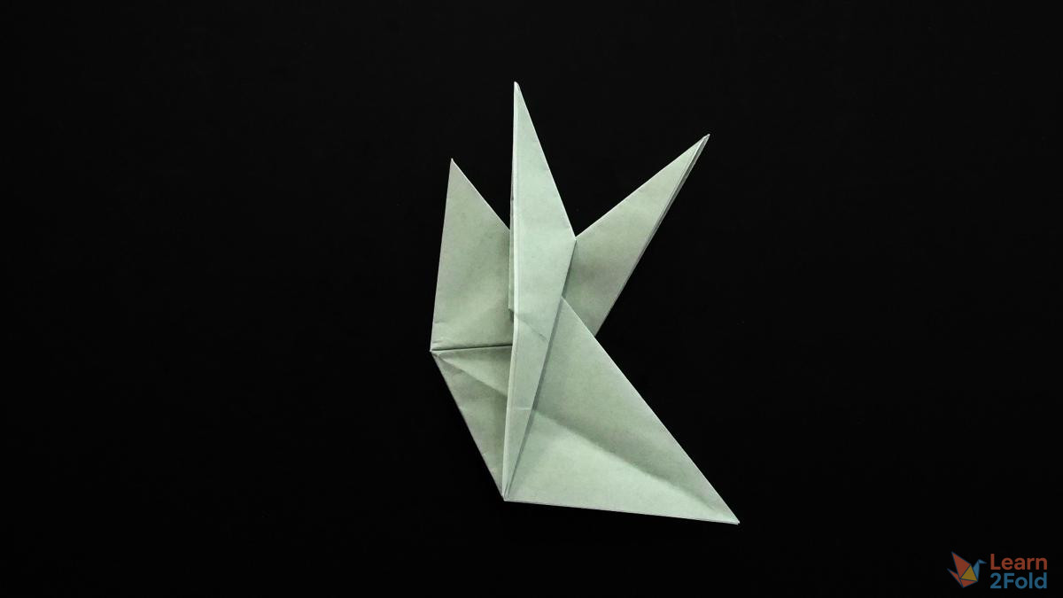 origami traditional rabbit (13) origami traditional rabbit