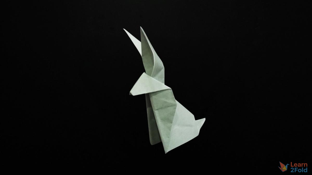 origami traditional rabbit (19) origami traditional rabbit