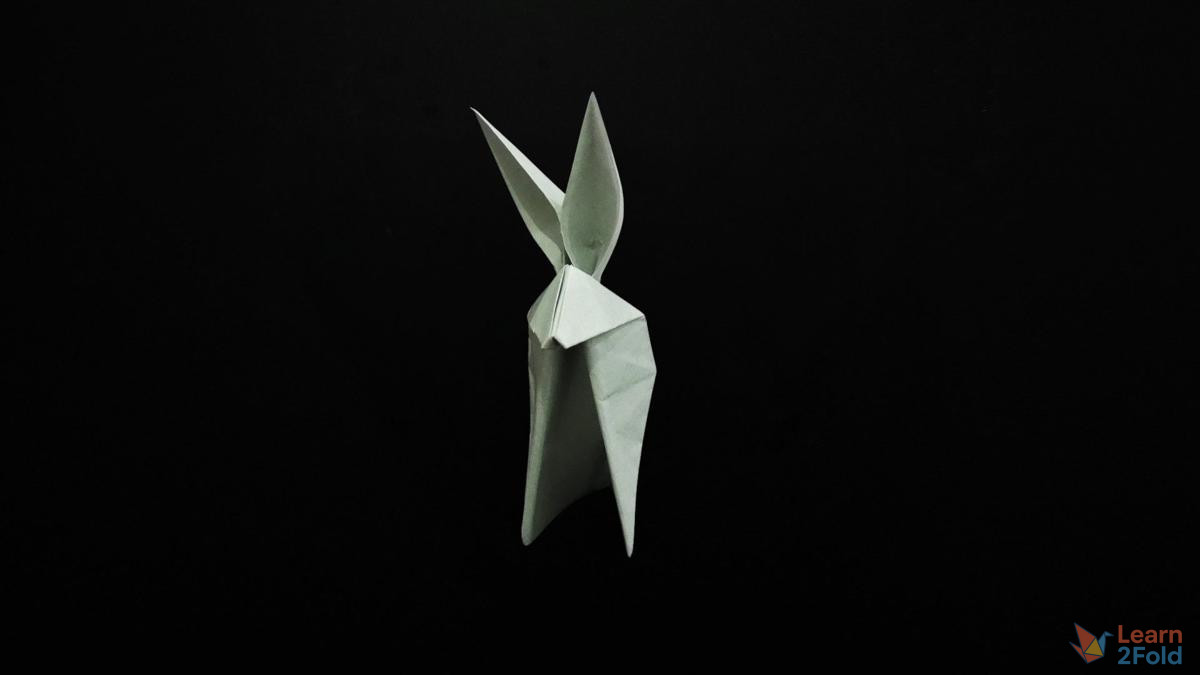 origami traditional rabbit (20) origami traditional rabbit