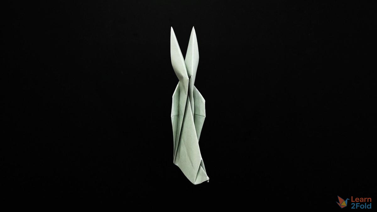 origami traditional rabbit (21) origami traditional rabbit