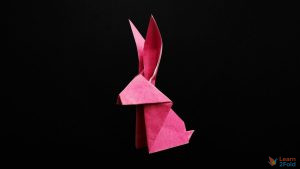 origami traditional rabbit