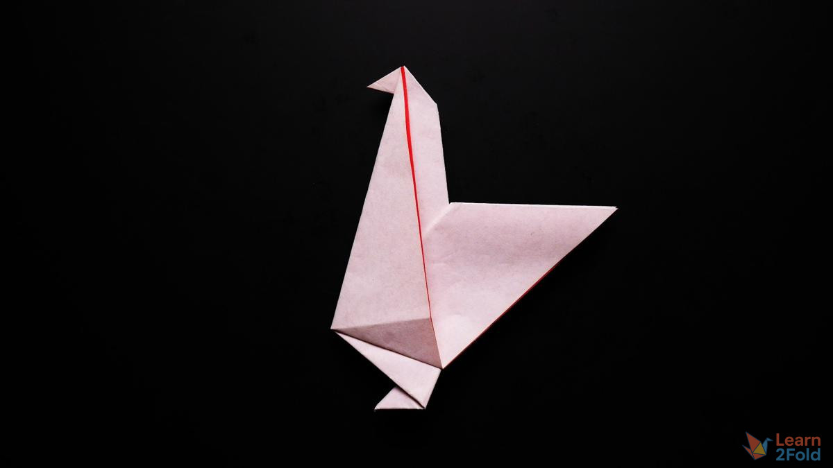 origami chicken (17) origami chicken