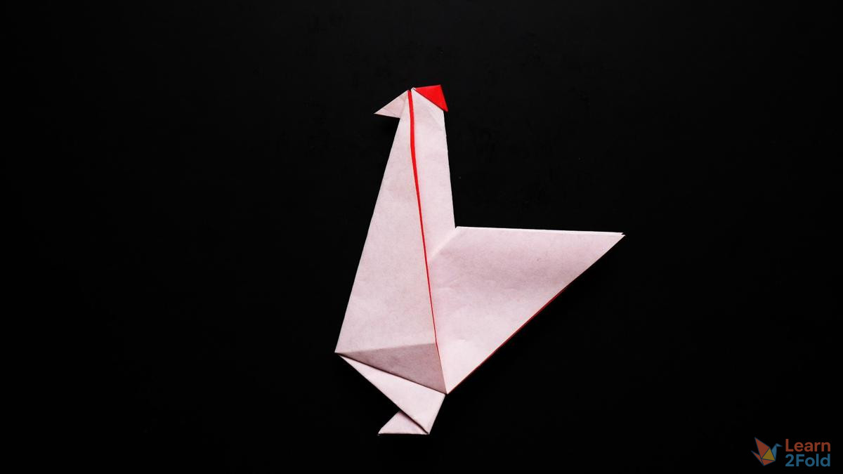 origami chicken (19) origami chicken
