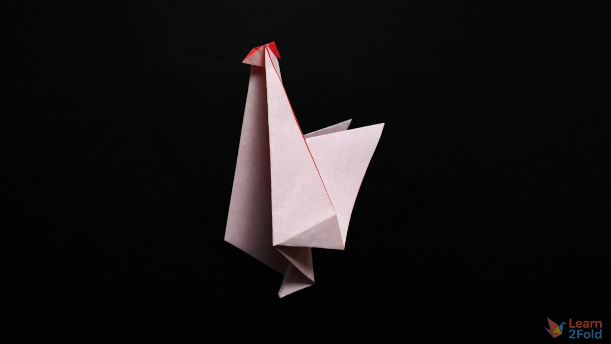 origami chicken (20) origami chicken