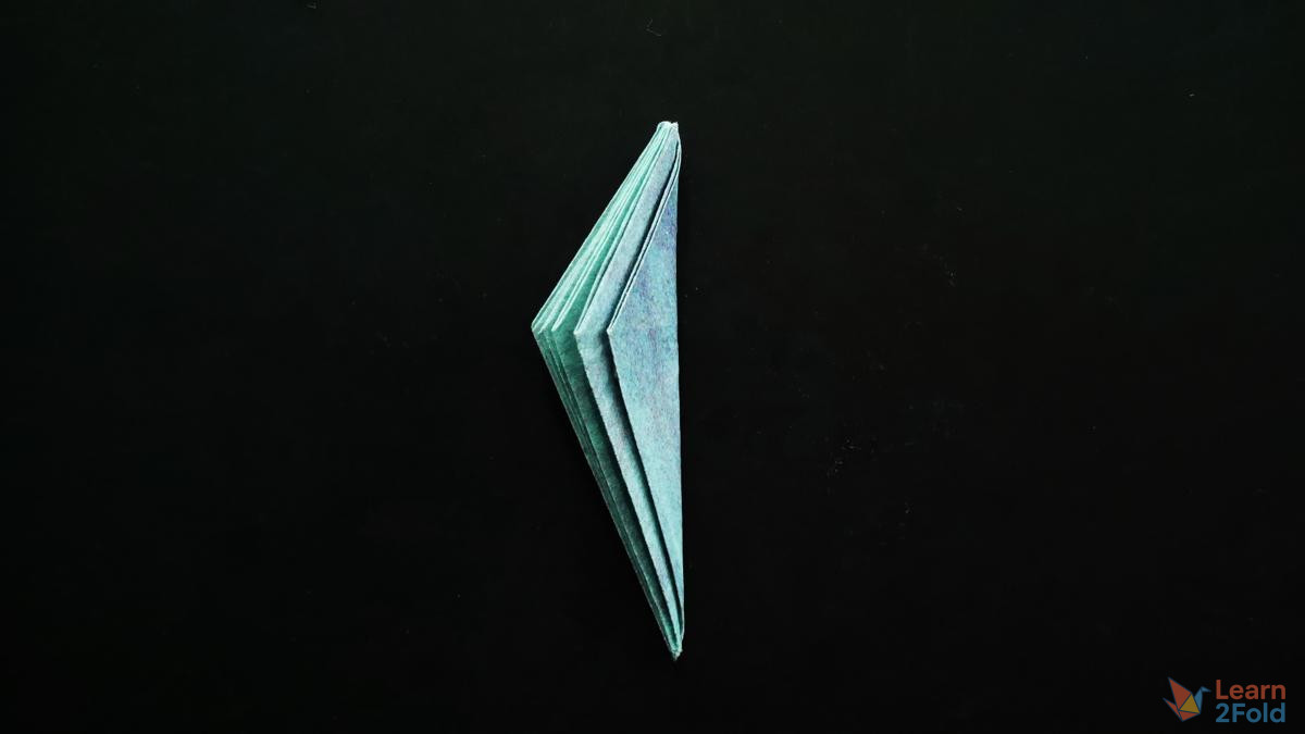 Origami 8-Petal Pointy Flower (24) Origami 8-Petal Pointy Flower