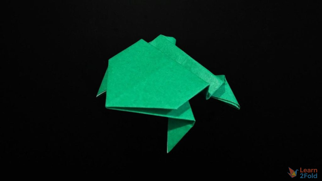 origami jumping frog