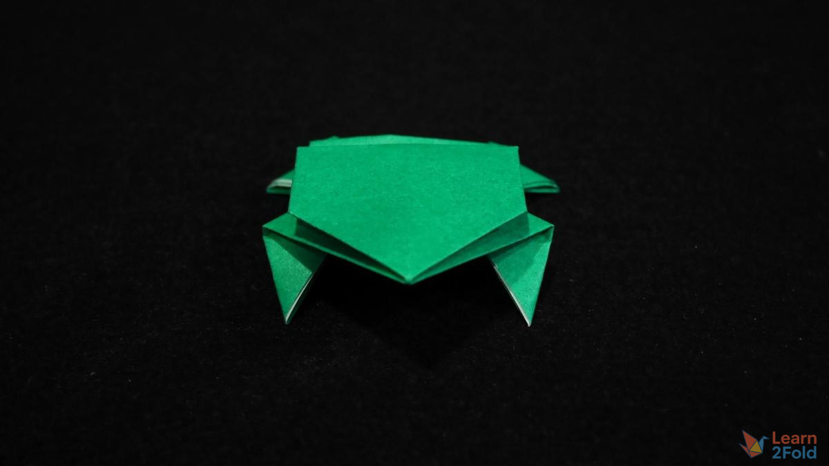 origami jumping frog (21) origami jumping frog