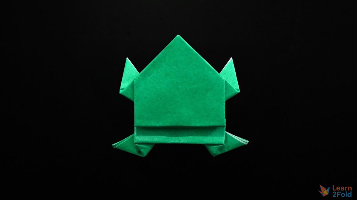 origami jumping frog (26) origami jumping frog