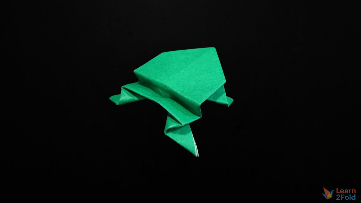 origami jumping frog (27) origami jumping frog