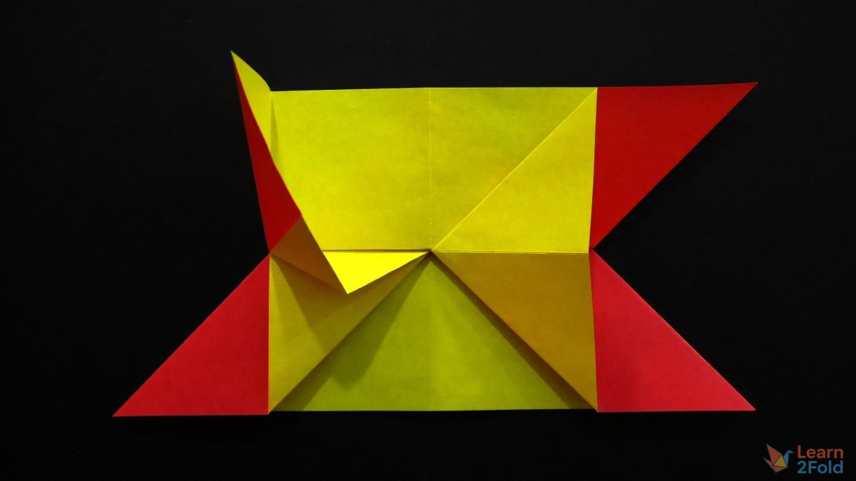 Origami Heart With Bow (14) Origami Heart With Bow