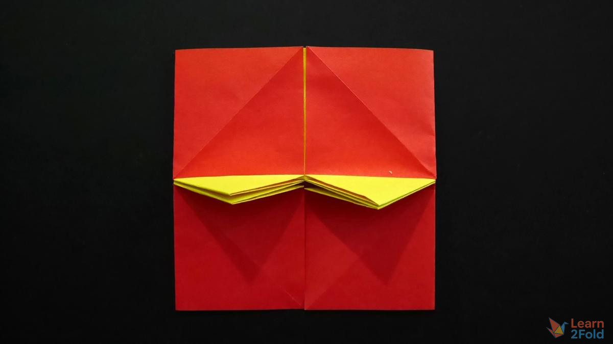 Origami Heart With Bow (19) Origami Heart With Bow