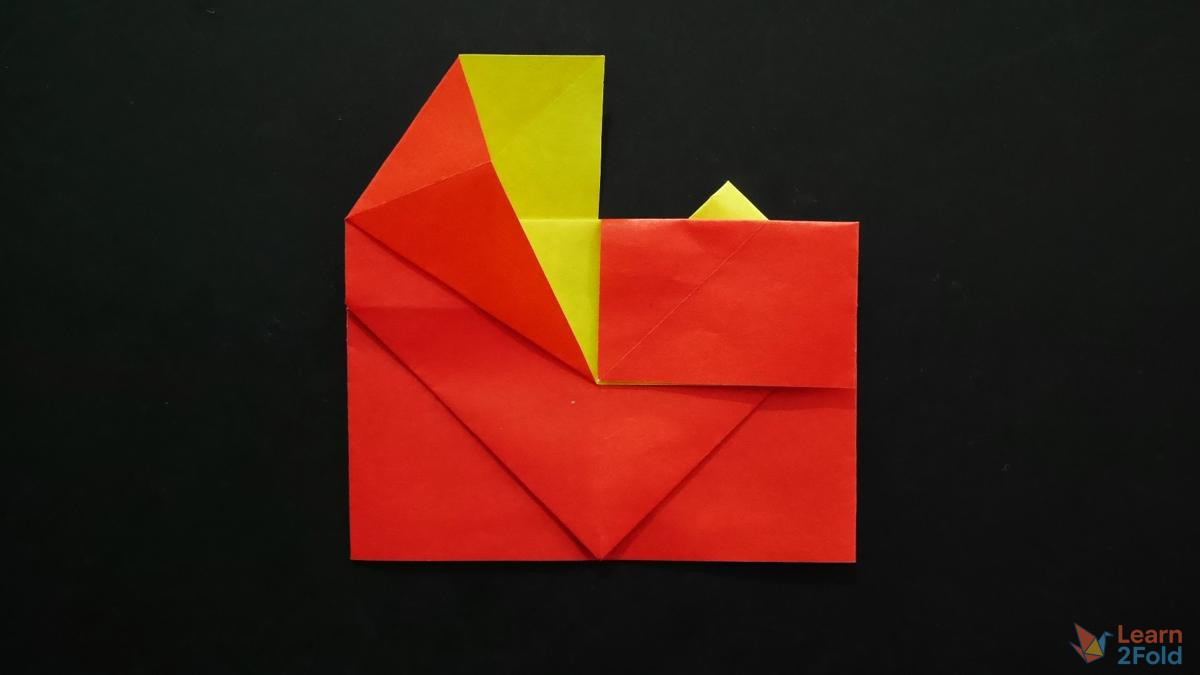 Origami Heart With Bow (22) Origami Heart With Bow