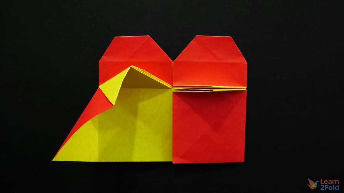 Origami Heart With Bow (27) Origami Heart With Bow