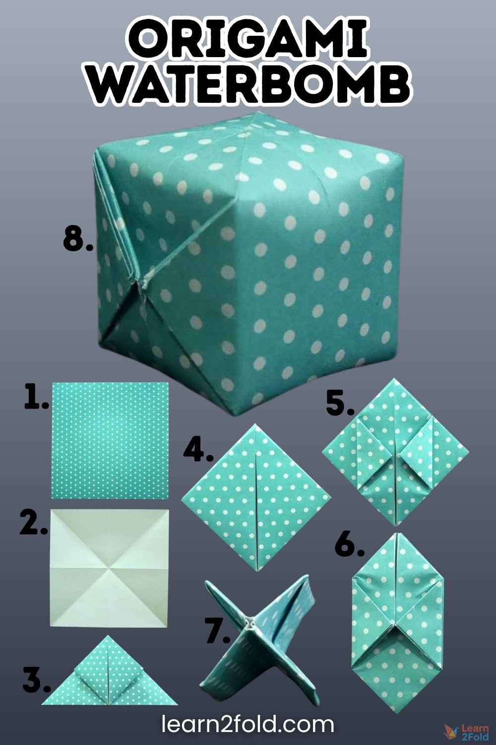 How To Fold An Origami Waterbomb