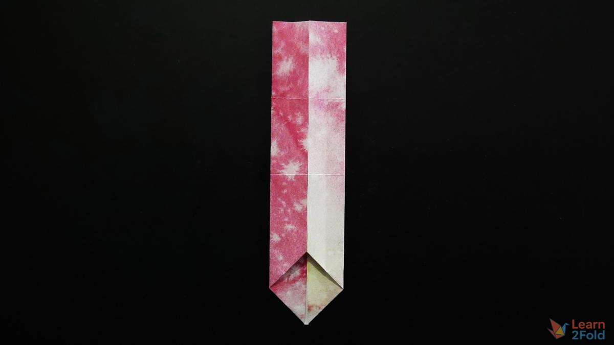 origami heart bookmark (10) origami heart bookmark