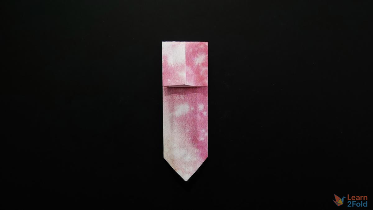 origami heart bookmark (12) origami heart bookmark