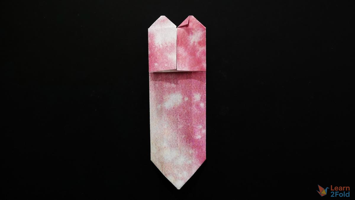 origami heart bookmark (20) origami heart bookmark