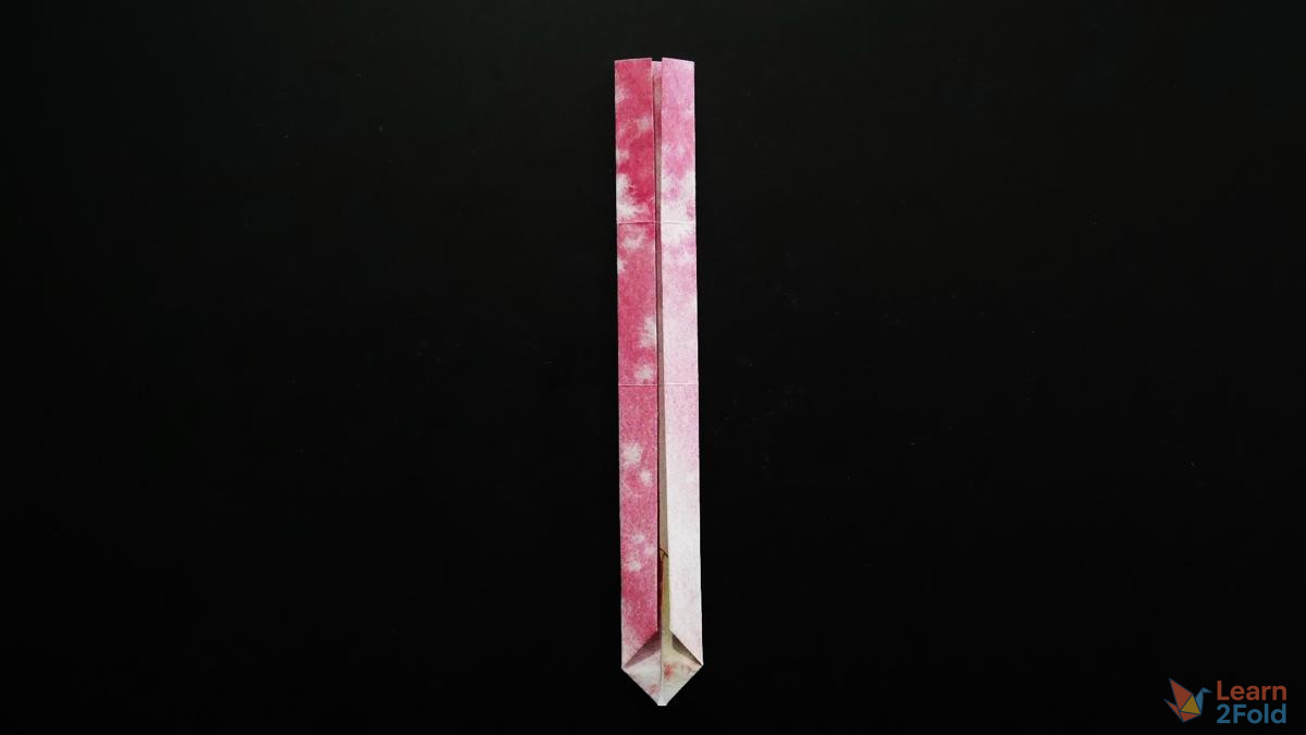 origami heart bookmark (9) origami heart bookmark