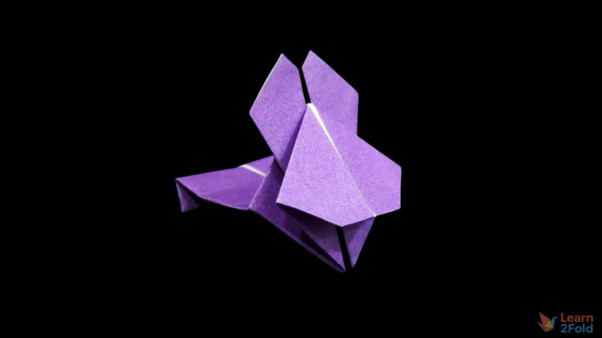origami jumping rabbit origami jumping rabbit