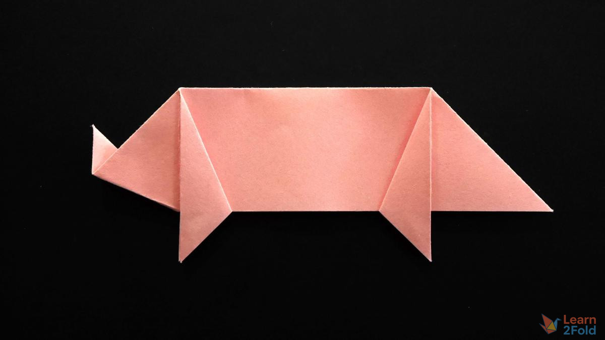 origami pig (17) origami pig