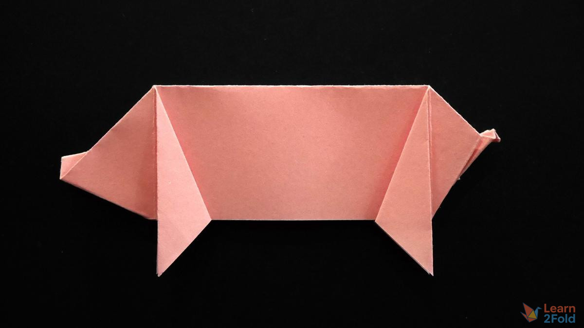 origami pig (20) origami pig