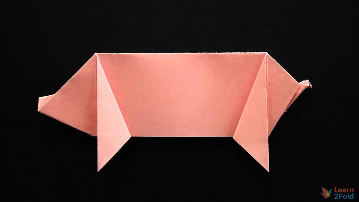 origami pig origami pig