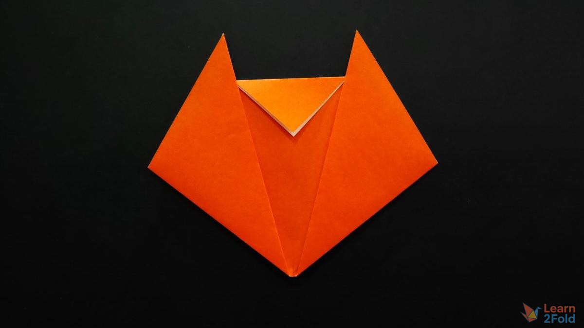 origami cat face (7) origami cat face