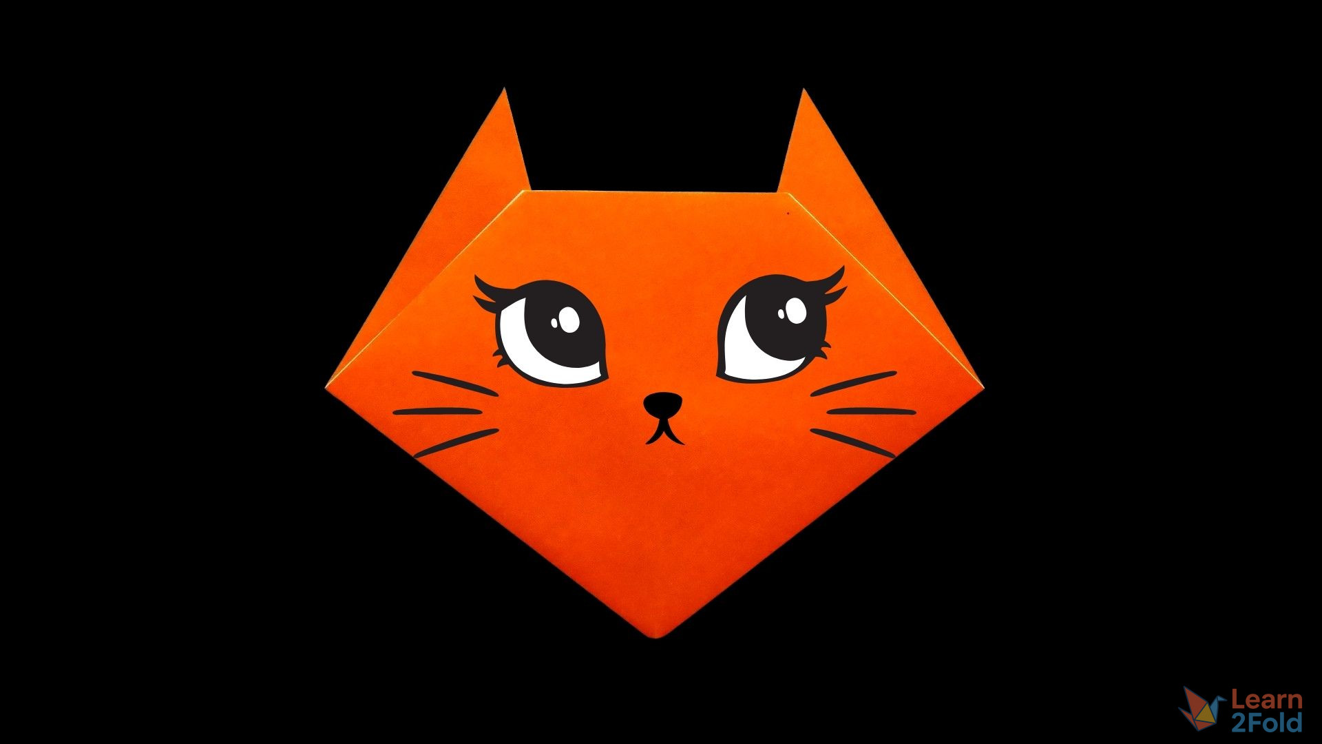 origami cat face (8) origami cat face