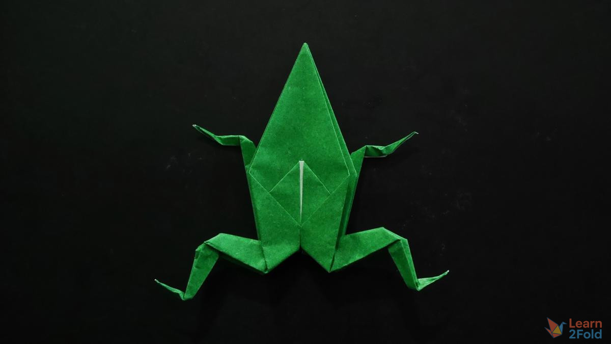 origami frog (19) origami frog